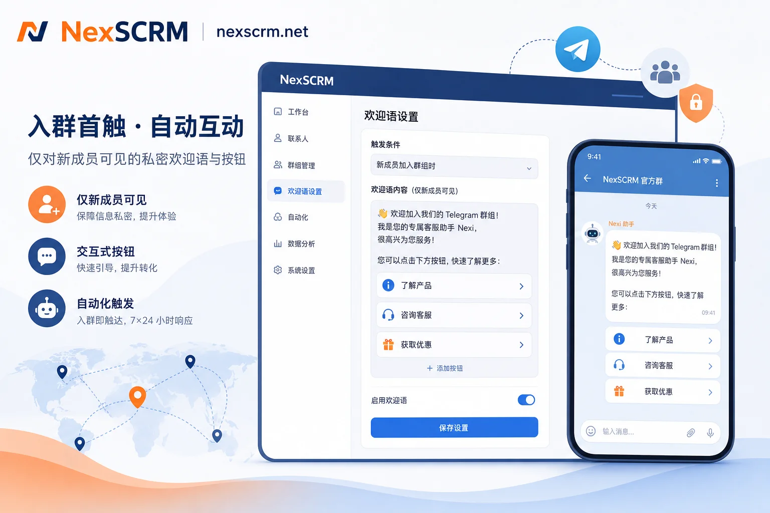 Telegram Private Welcome Message and Buttons Telegram Private Welcome Message and Buttons