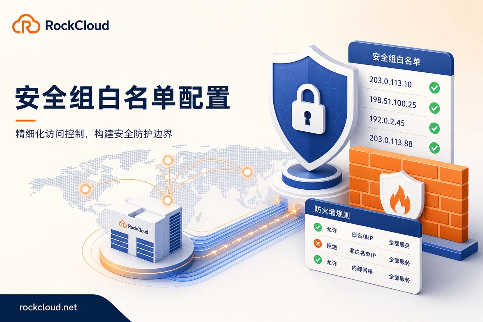回源IP白名单配置示意