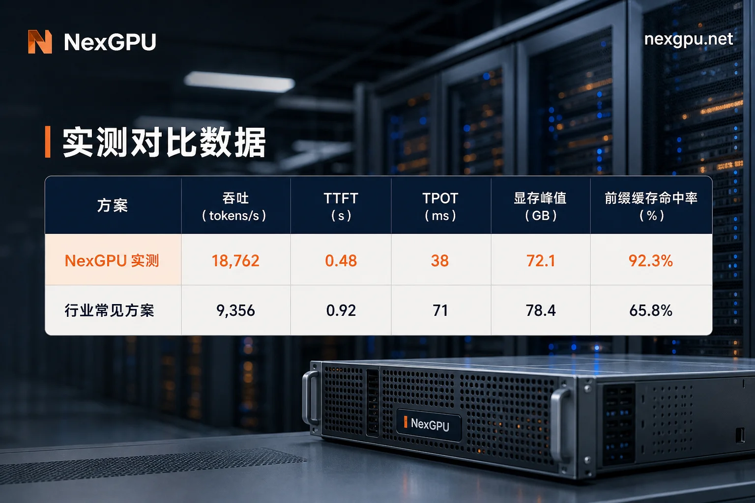 双引擎对照实测指标表示意图 双引擎对照实测指标表示意图