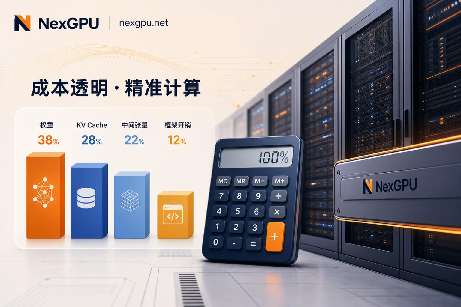 GPU显存四笔账:权重、KV Cache、中间张量、框架开销 GPU显存四笔账:权重、KV Cache、中间张量、框架开销