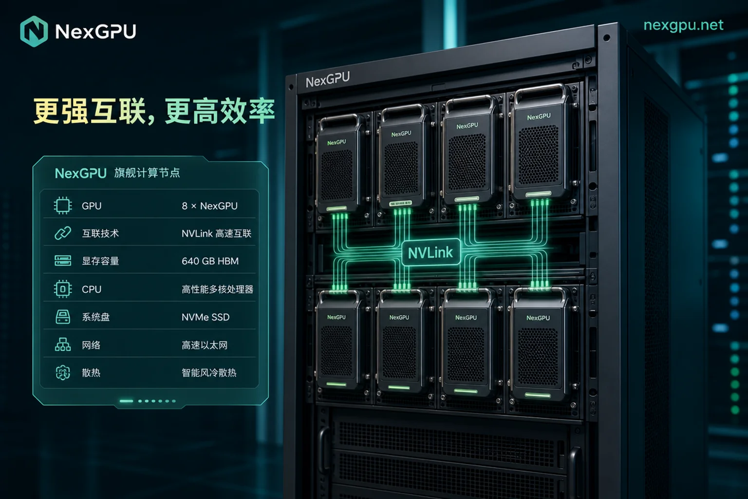 多卡 GPU 服务器与 NVLink 互联 多卡 GPU 服务器与 NVLink 互联