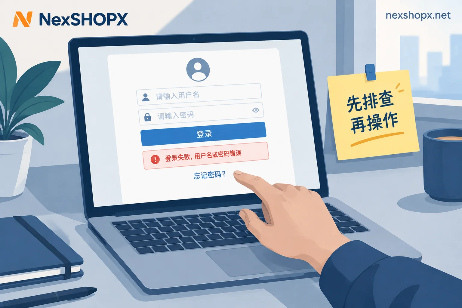 登录失败要不要马上改密码？先停手排查，这几种情况才该改