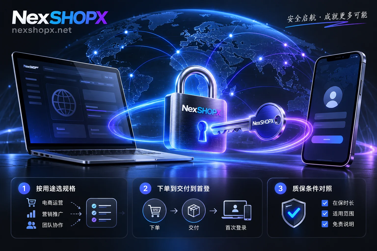海外业务布局难？NexSHOPX：一站式搞定多平台账号与会员采购