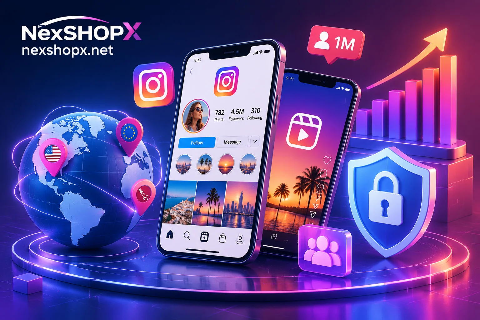 Instagram账号购买与2026跨境社媒矩阵配置指南封面