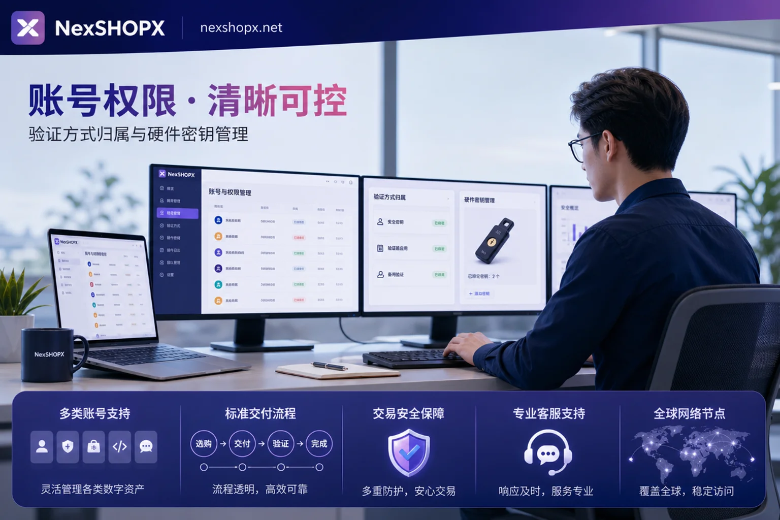 跨境团队账号管理权限盘点
