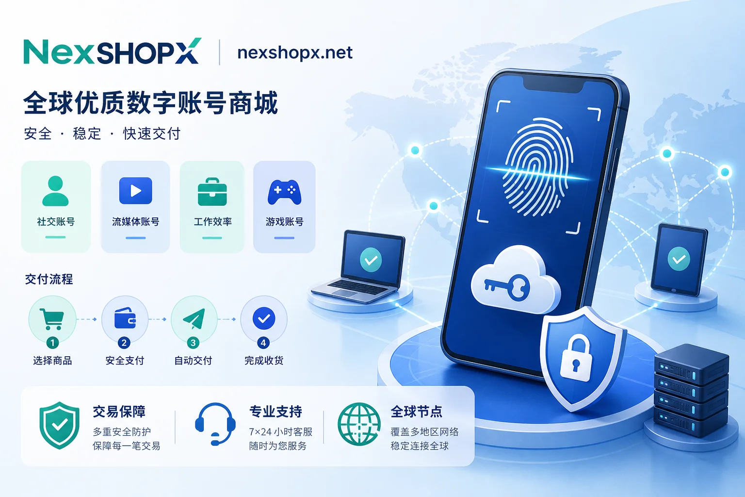 Concept image of overseas account first login security