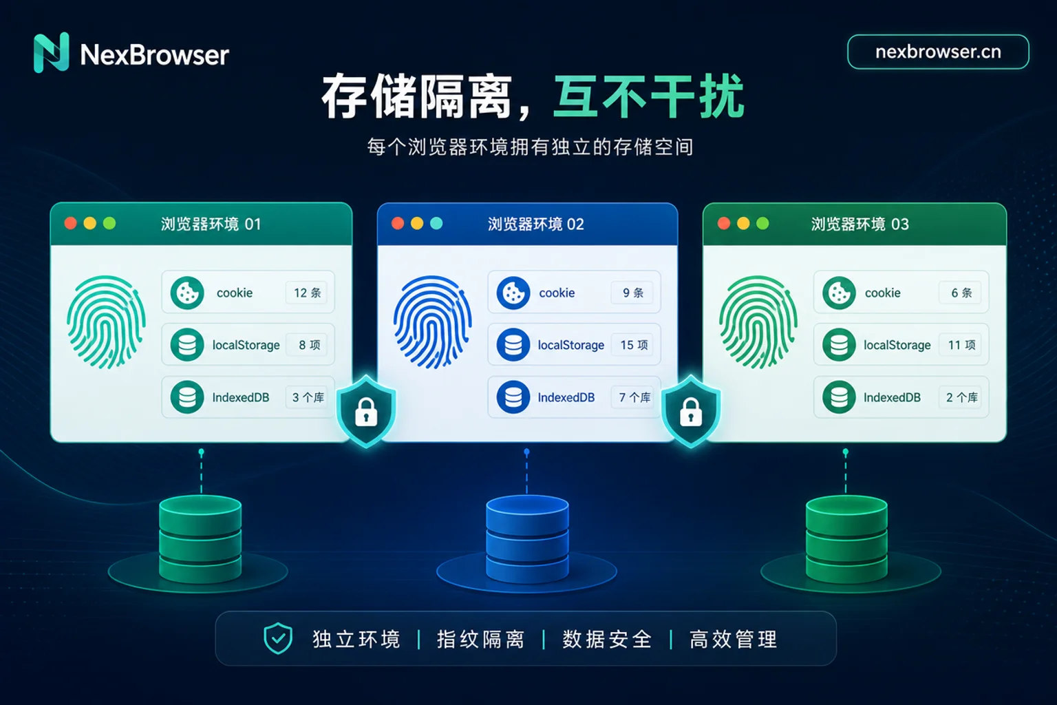 存储隔离示意图